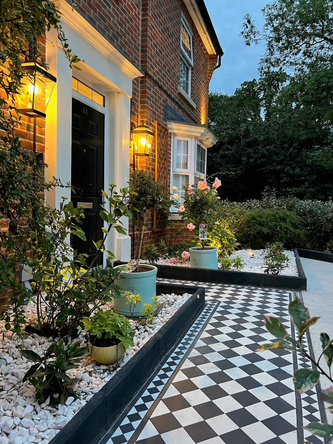 Victorian path close-up at angle