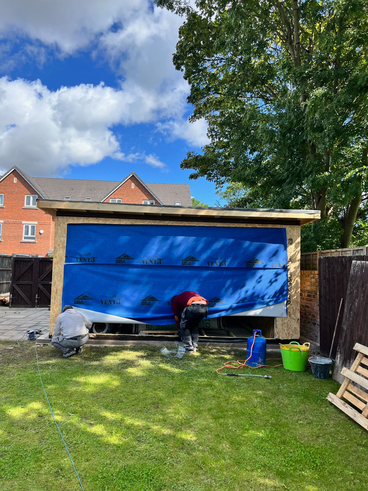 Bespoke Garden Room with Skylight detail 2