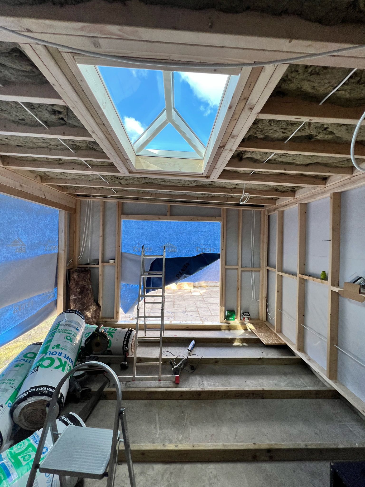 Bespoke Garden Room with Skylight detail 3