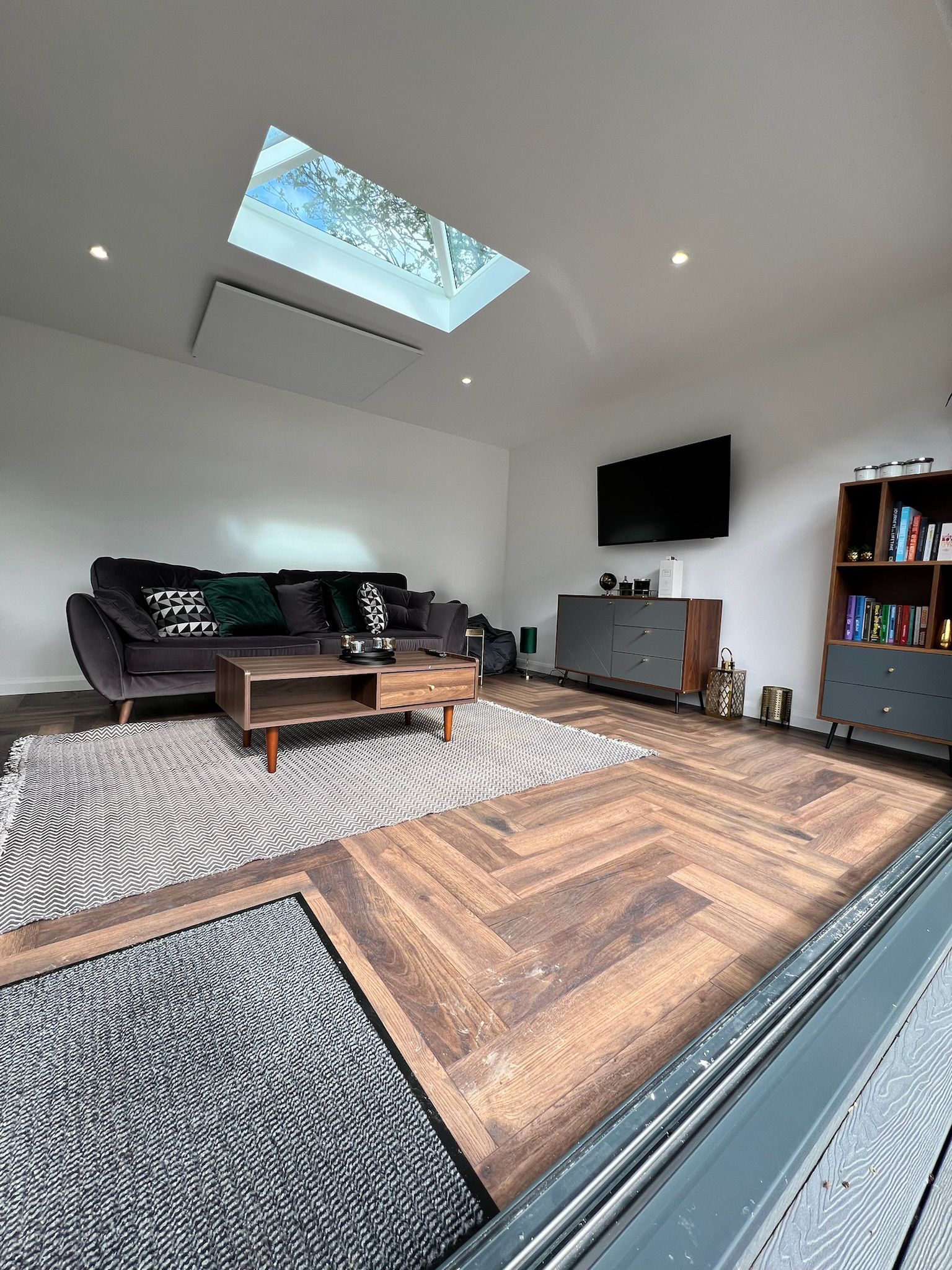 Bespoke Garden Room with Skylight detail 5