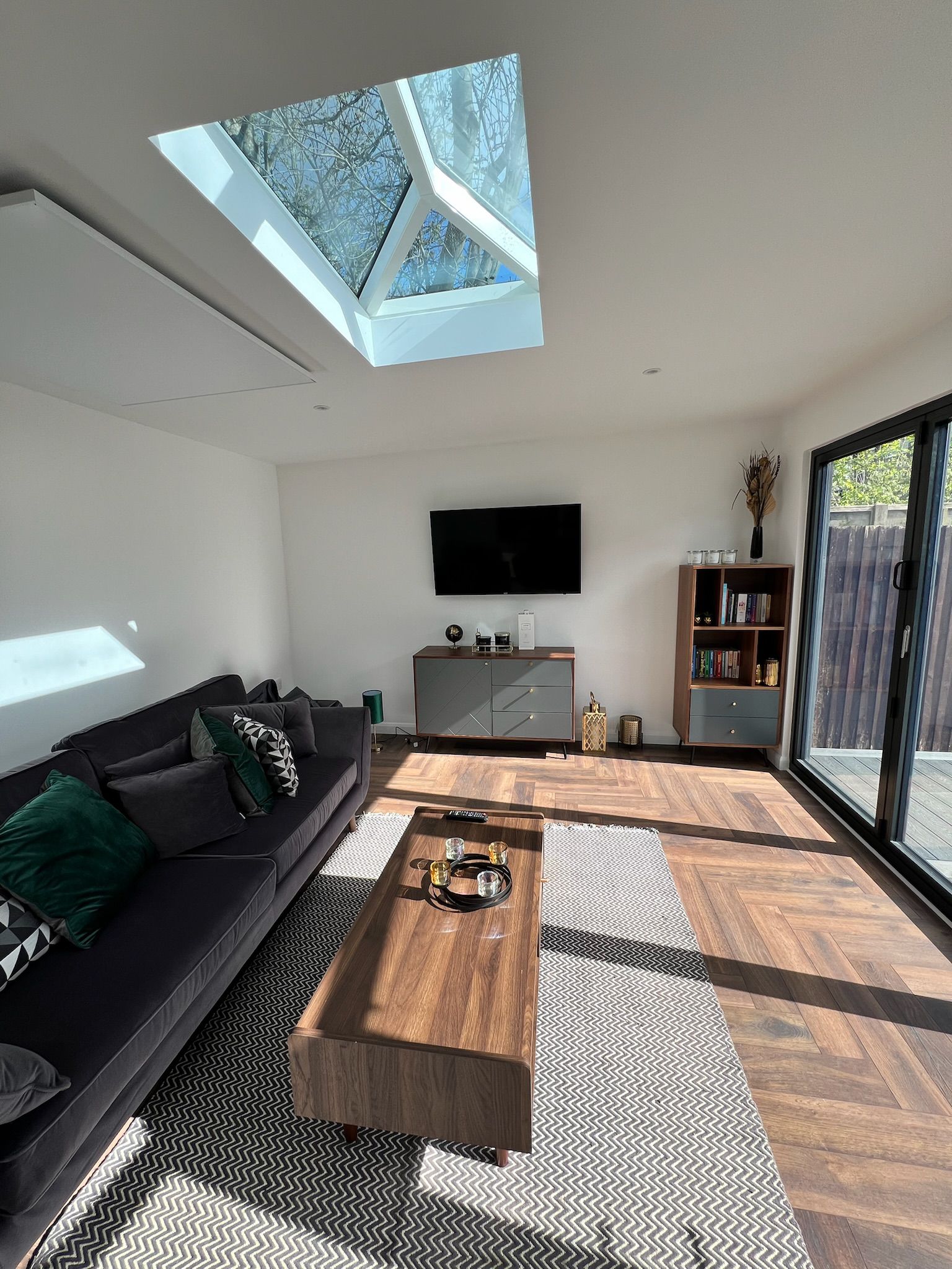 Bespoke Garden Room with Skylight detail 10