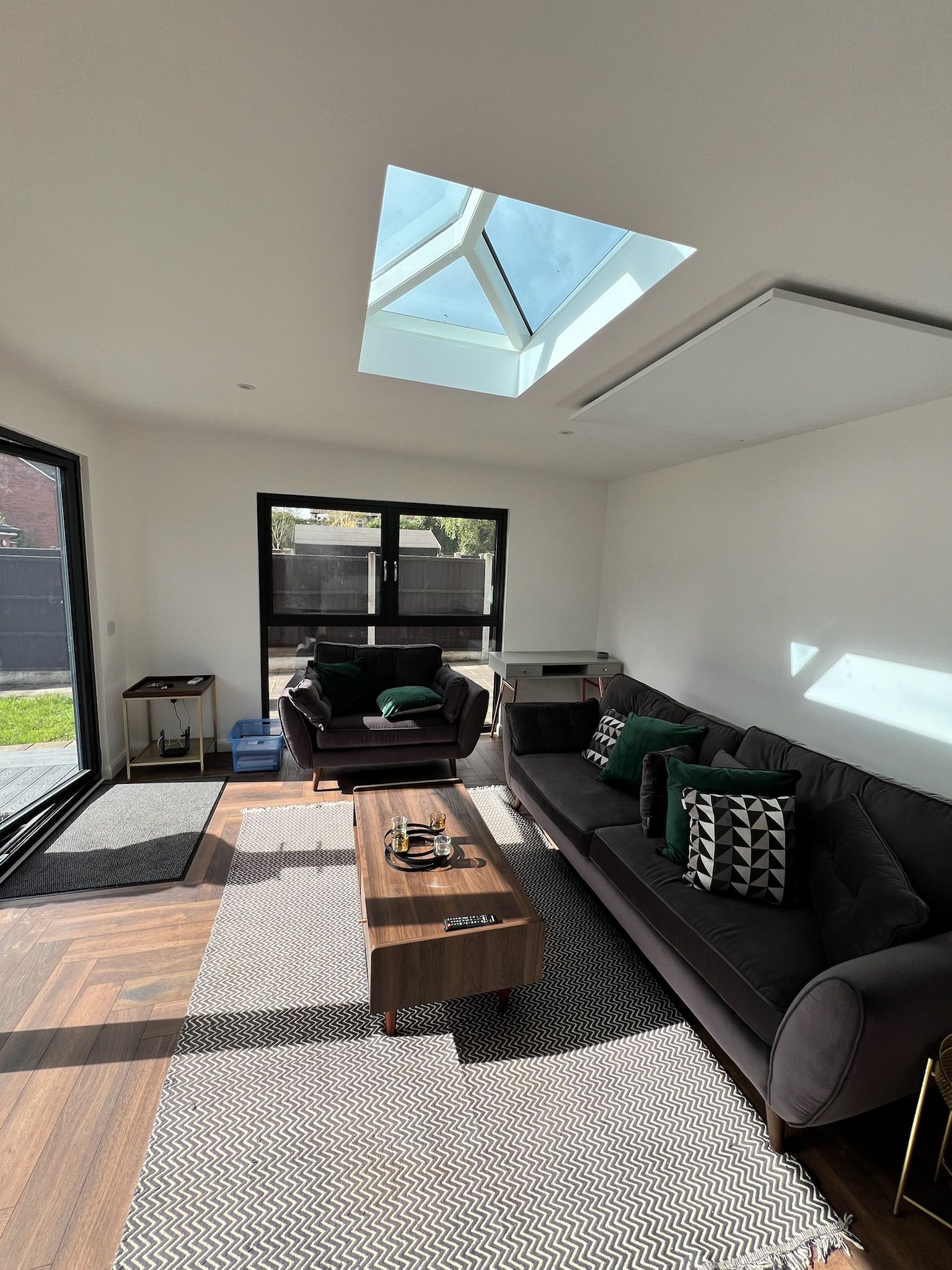 Bespoke Garden Room with Skylight detail 12