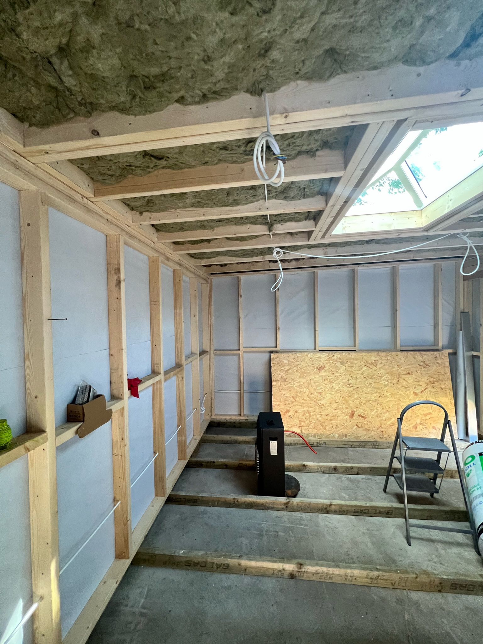 Bespoke Garden Room with Skylight detail 16