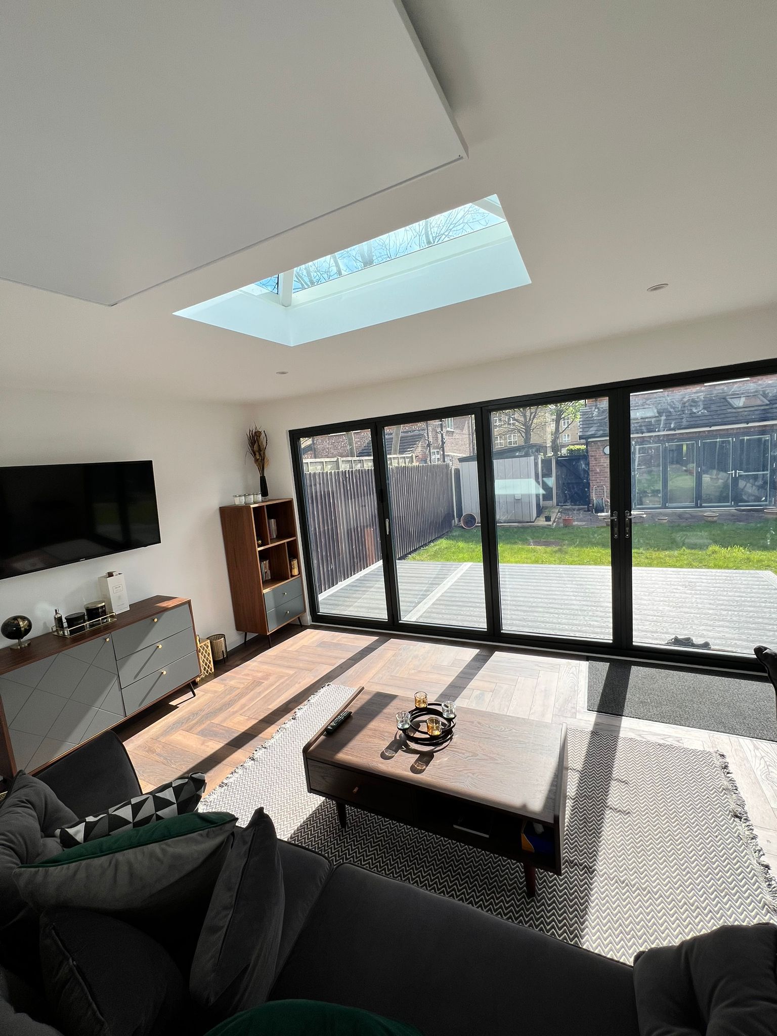 Bespoke Garden Room with Skylight detail 17