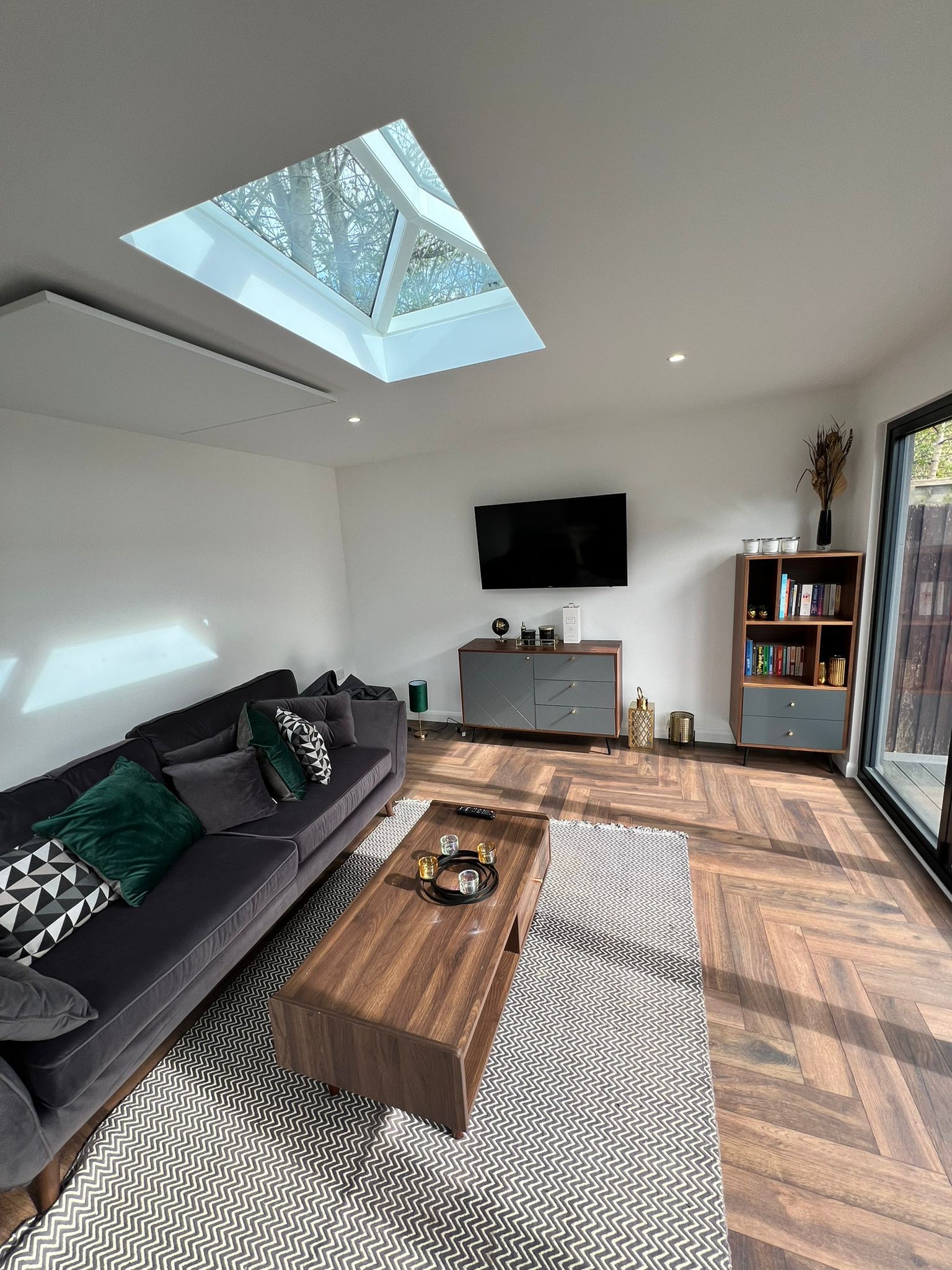 Bespoke Garden Room with Skylight detail 18