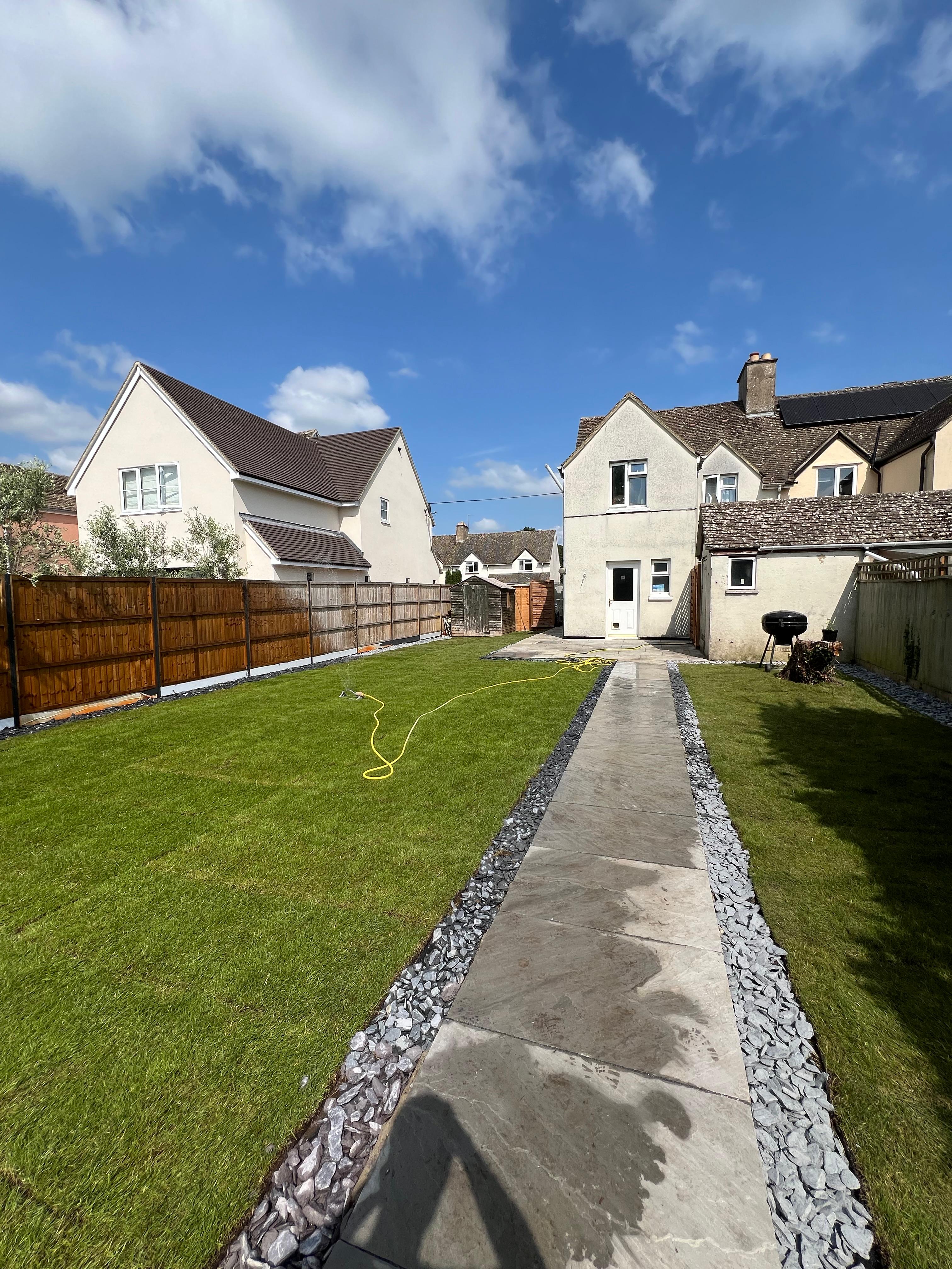 Garden Pathway & Landscaping