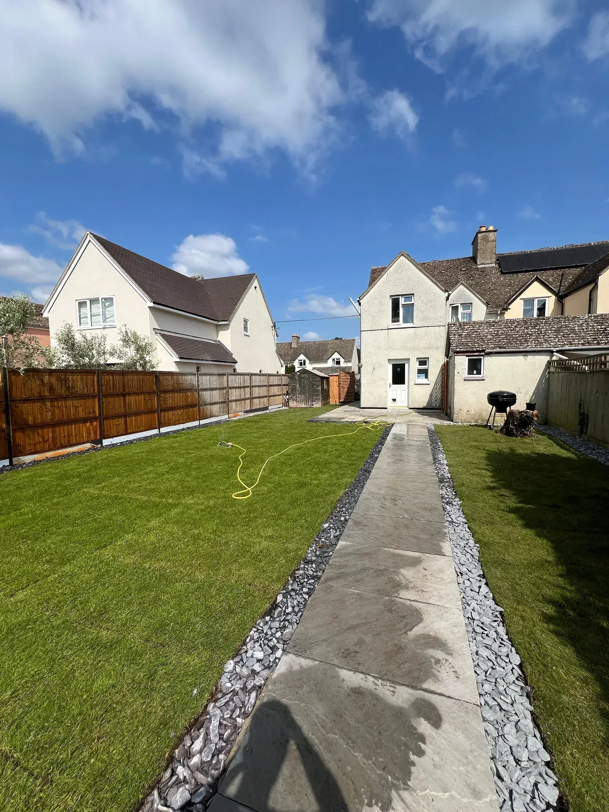 Garden Pathway & Landscaping