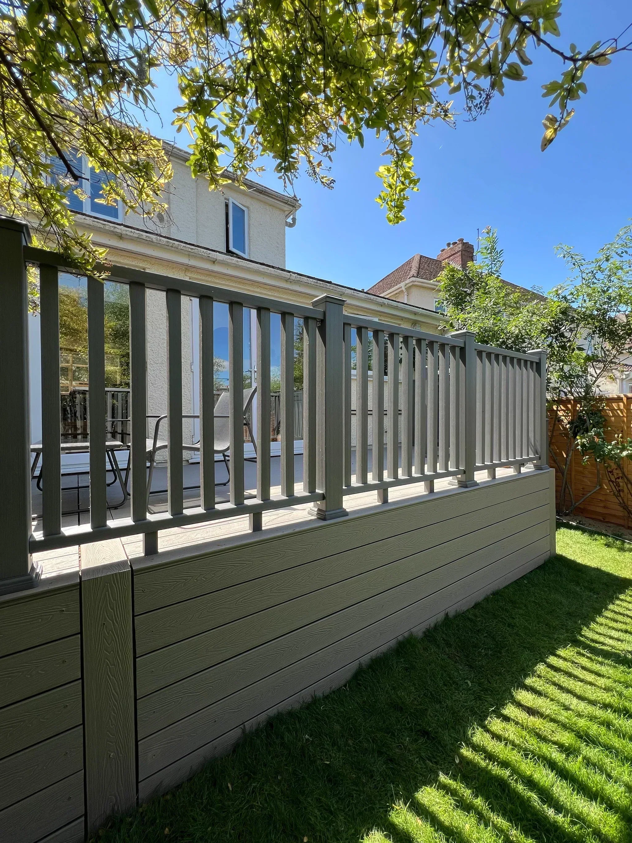 Outdoor Fireplace & Decking Veranda — photo 10