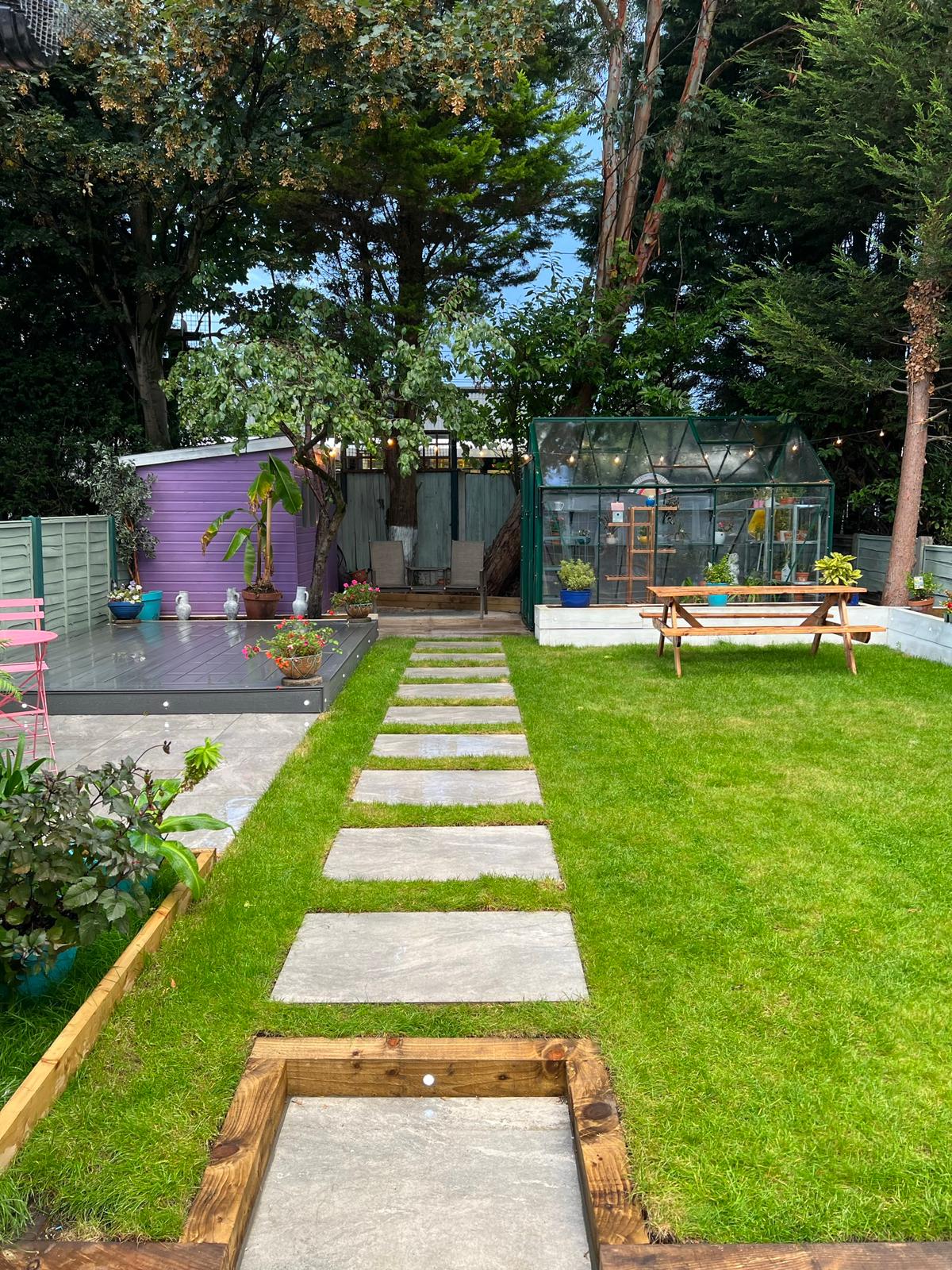 Patio, Decking & Natural Grass detail 1