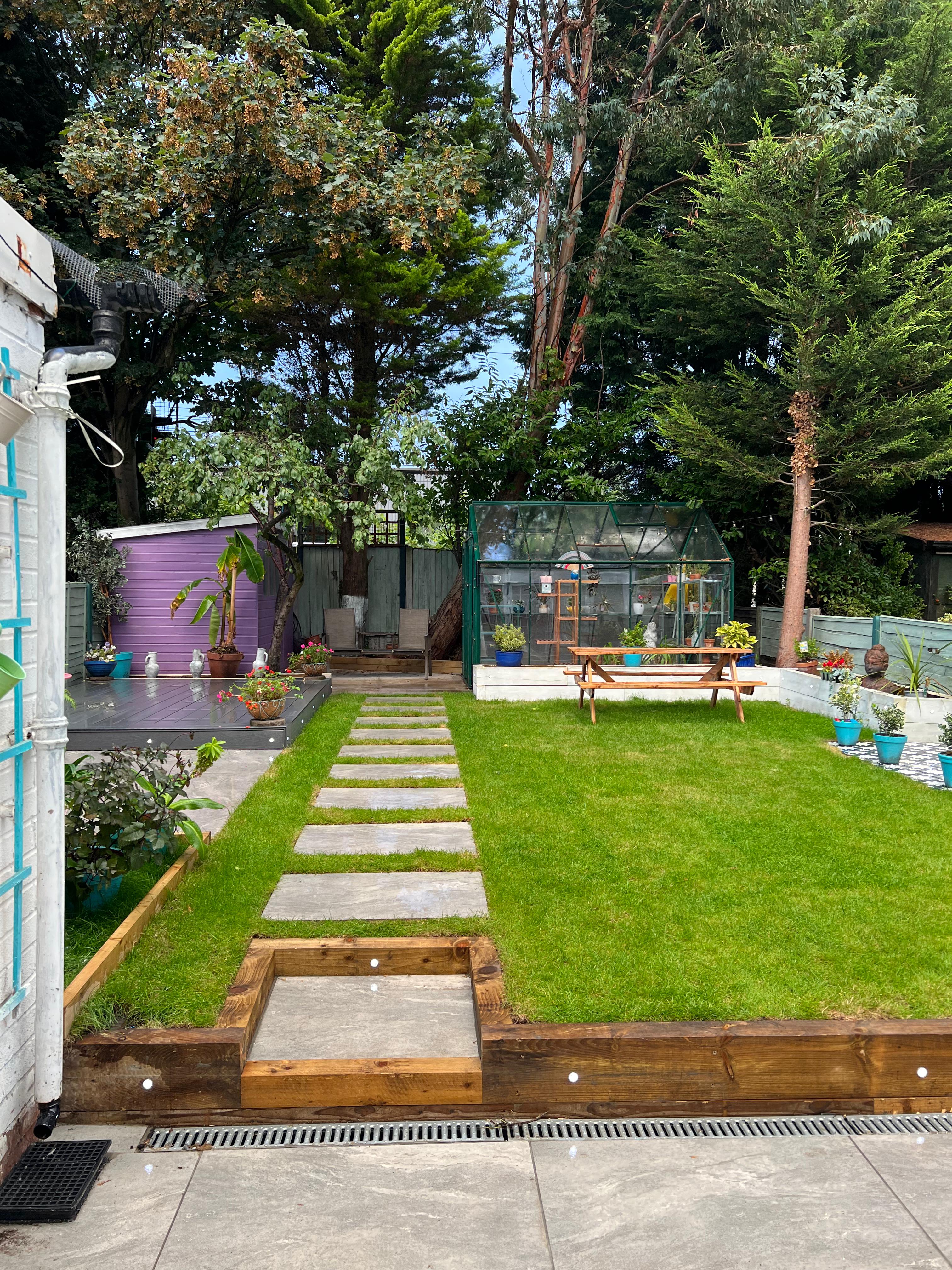 Patio, Decking & Natural Grass detail 10