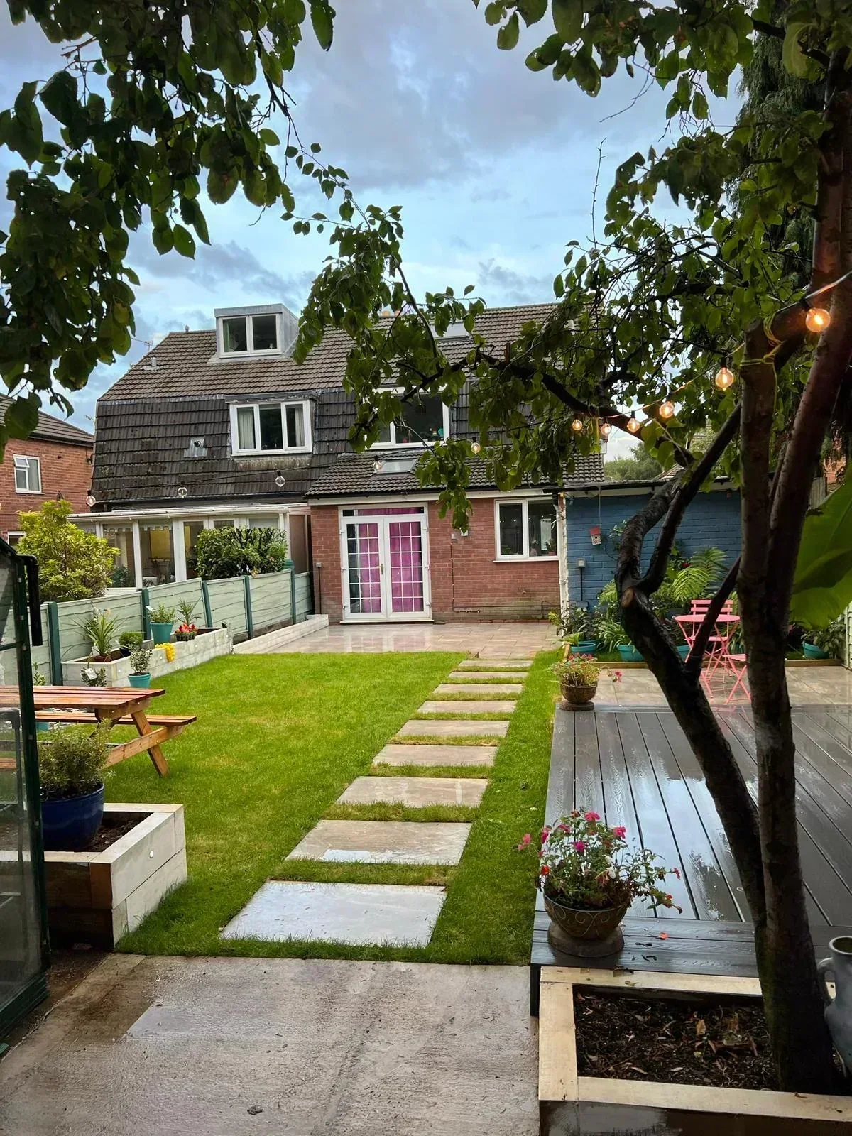 Patio, Decking & Natural Grass — photo 15