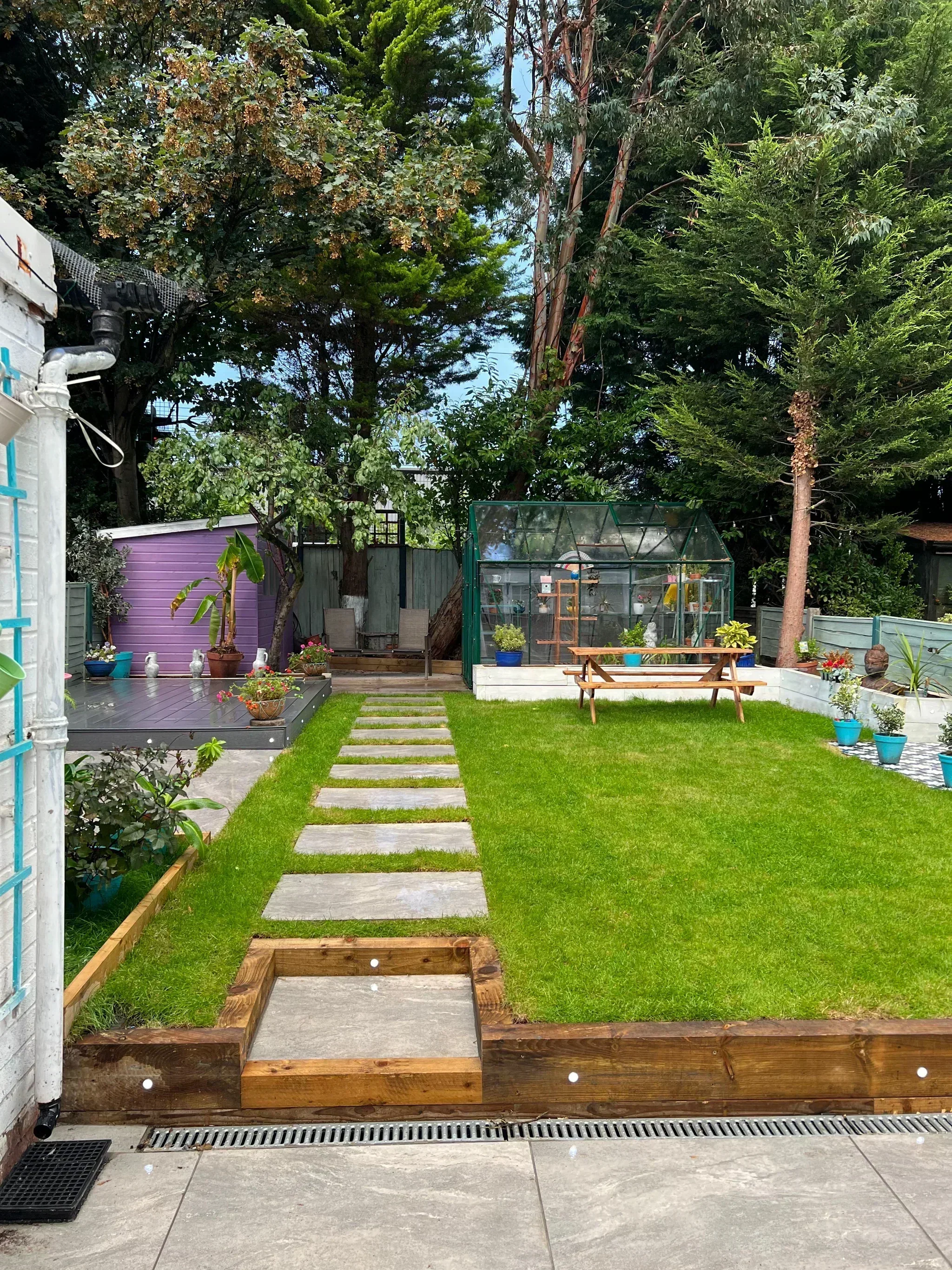 Patio, Decking & Natural Grass — photo 16