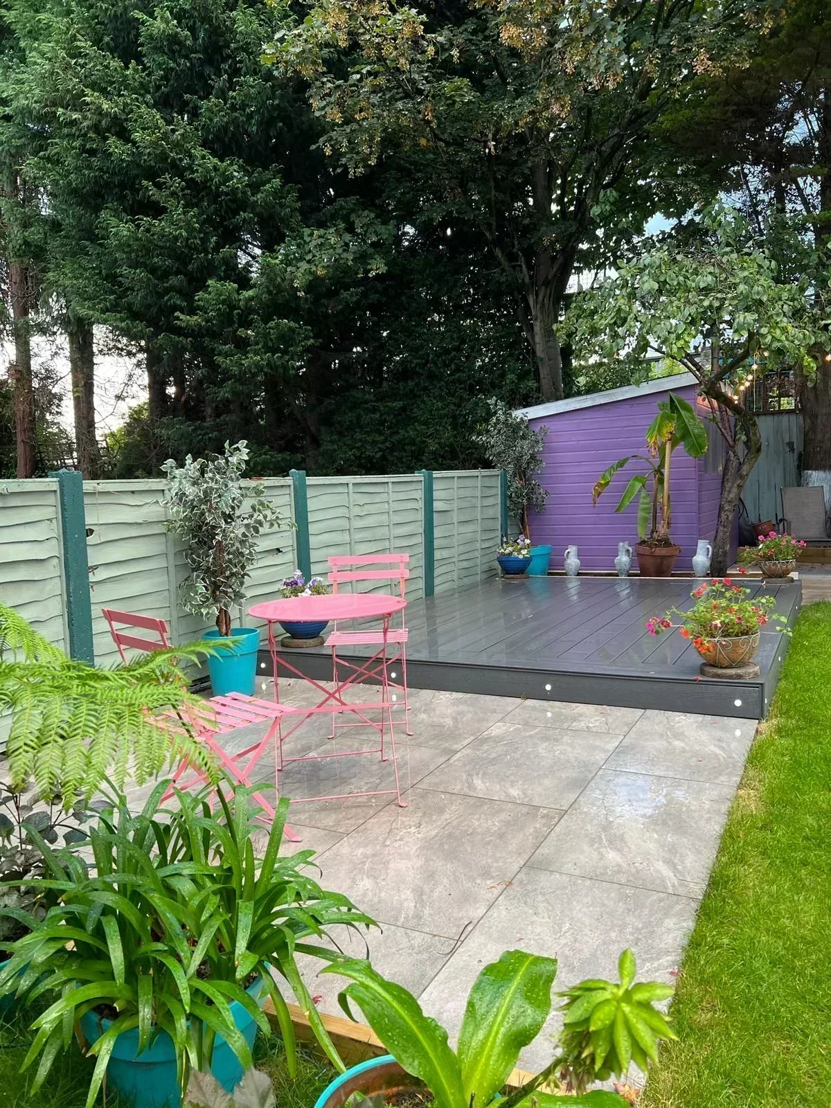 Patio, Decking & Natural Grass — photo 17